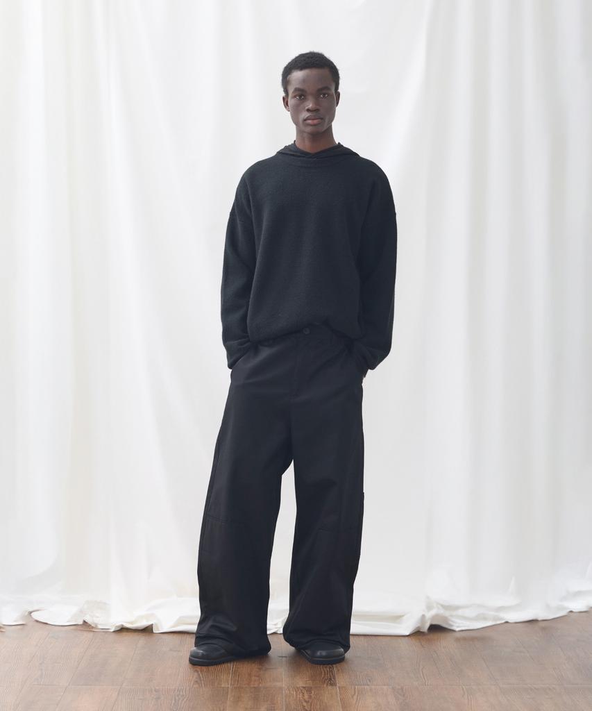 Iseuteuseobiseusyab Outfit Waffle Knit - Black