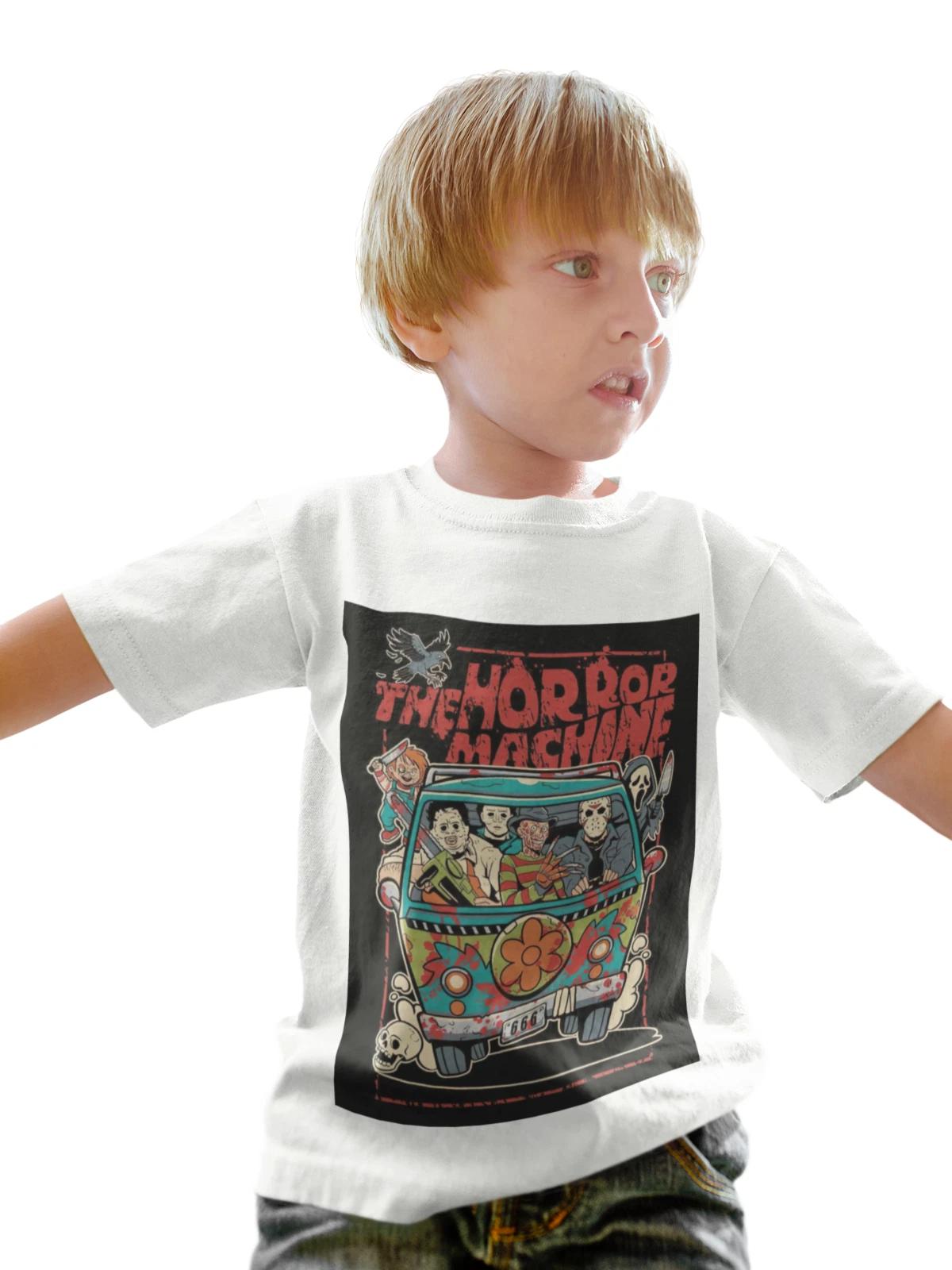 horror villains scream film movie kids halloween boys birthday gift kids boys T-Shirt 100