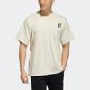 Adidas Originals X Melting Sadness Short Sleeve Tee Floral Bumblebee Print Round Neck Vintage Men Tops Off-White HB6860