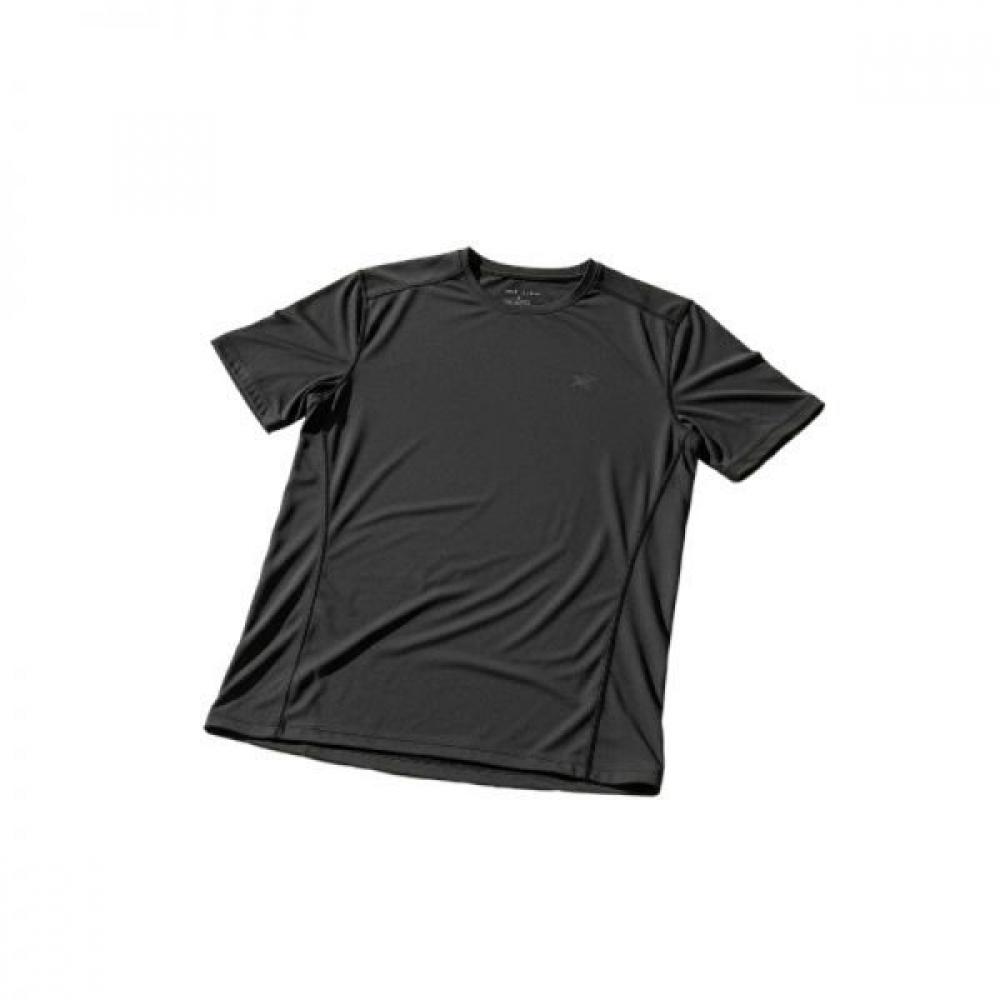 Arcteryx 26Ss Motus Crew Neck Shirt Ss Men  Motus Crew M BLACK HEATHER/L (around 105)