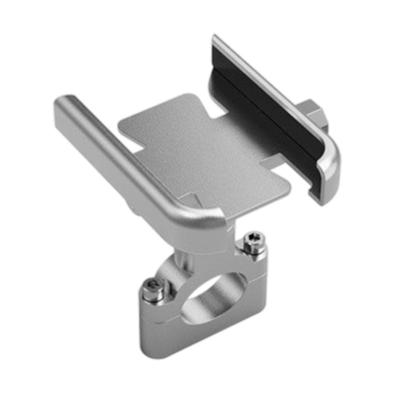 Aluminum Phone Holder With Secure Locking Mechanism 360 Adjustable Vibration Proof Designs Rack for Motorcycle Bike