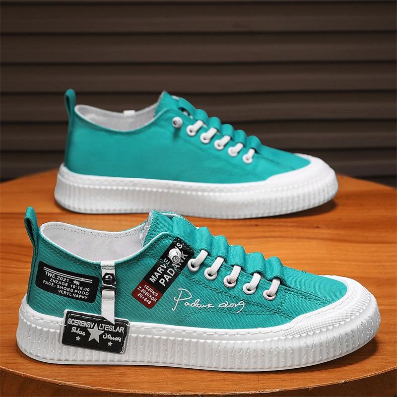 

Скейтборд Повседневные кроссовки Спорт и отдых Мягкие и удобные Лоферы Тканевые туфли для мужчин Спортивные туфли на платформе Мода 39