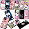 Cover for Apple iPhone 16 15 14 Plus 13 12 Mini 17 Pro Max + ProMax 16E Air Phone Case Hello Kitty Cat PInk