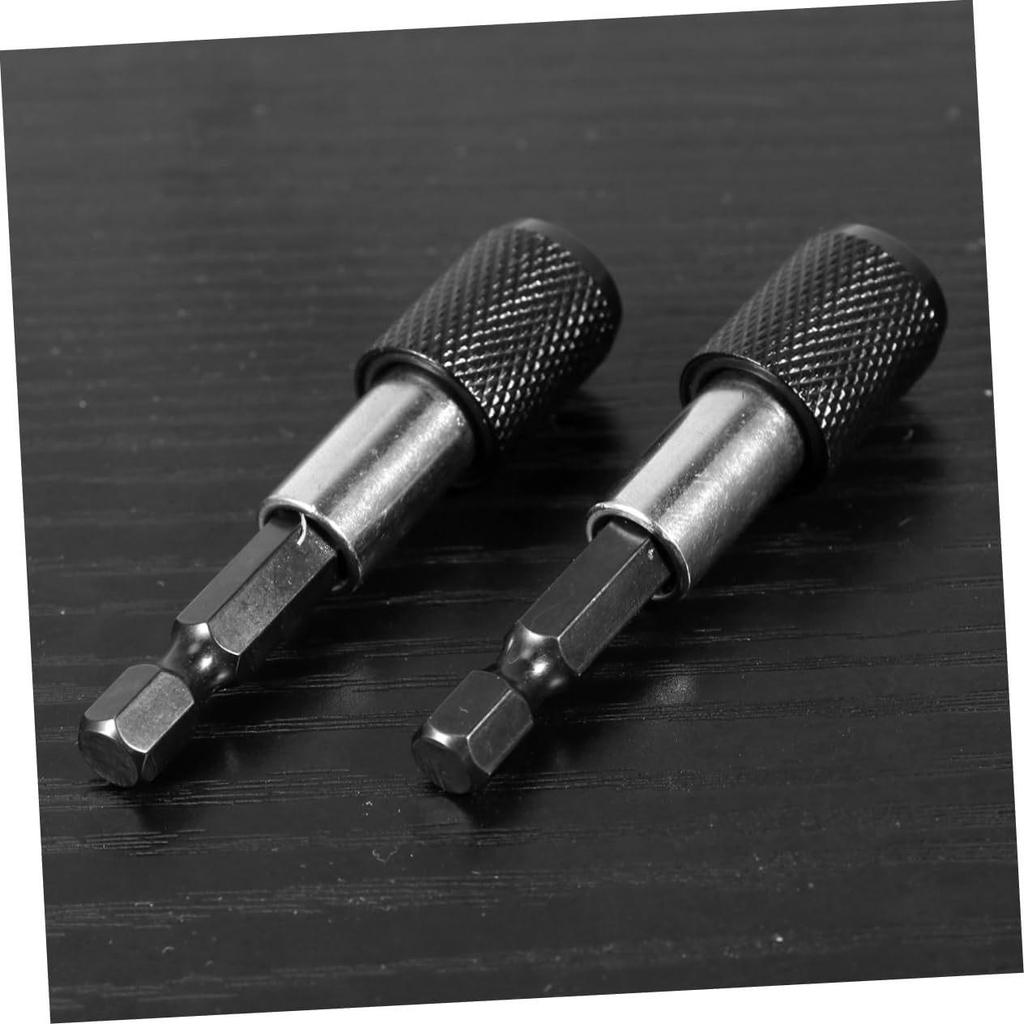 3PC Extended Hex Shank Quick Release Self-Locking Rod with Magnetic Extension