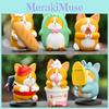 Charming Shiba Inu Corgi Model Cute Pvc Decoration Ideal For Car And Home Spaces