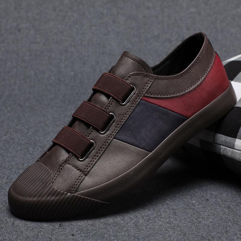 Pantofi pentru bărbați Pantofi la modă Pantofi casual Pantofi leneși cu un pedal Mocasini Pantofi de bord 9840