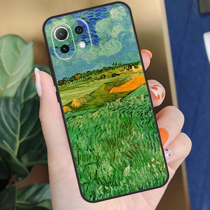 Van Gogh Oil Painting Case For Xiaomi 15 14 Ultra 13T 14T 15T Pro 17 Pro Max POCO X7 Pro X5 X6 F5 F6 F7 F8 Coque