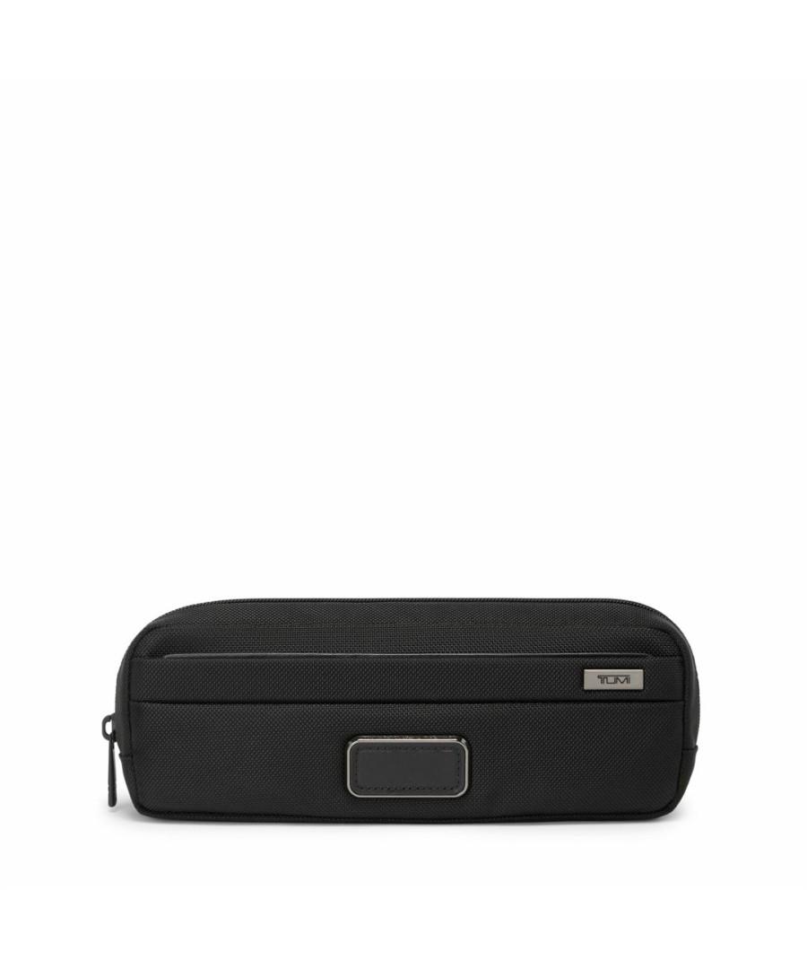 Tumi Alpha Electronic Cord Pouch Black_02603042D4