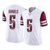 Washington Commanders 5 DANIELS 17 MCLAURIN Embroidered Football Jersey Mens Womens Sports Uniform