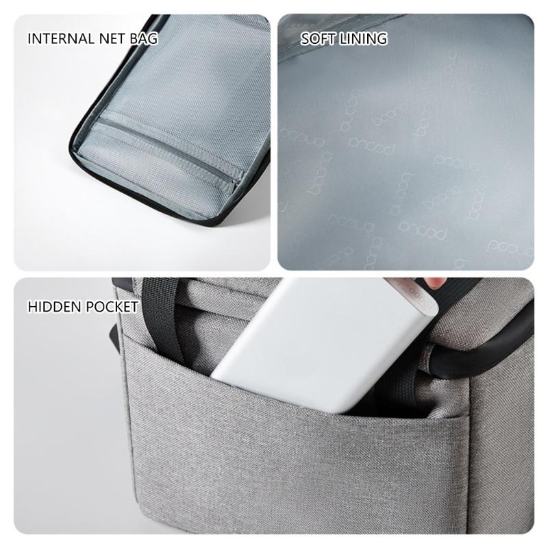 Waterproof Oxford Fabric Projector Carrying Case For H Series V Series Portable Storage Bag With Multiple Pockets