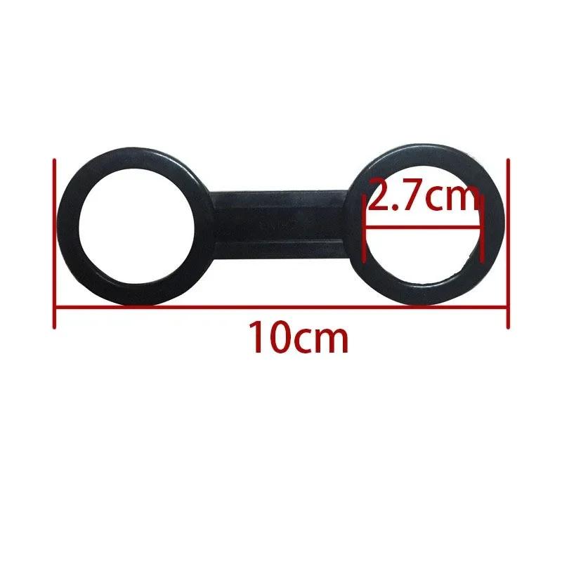 Universal Diving Silicone Snorkel Buckle Goggles Silicone Tube Plastic Clip Snorkel Mask Keeper Holder Retainer For Scuba Diving
