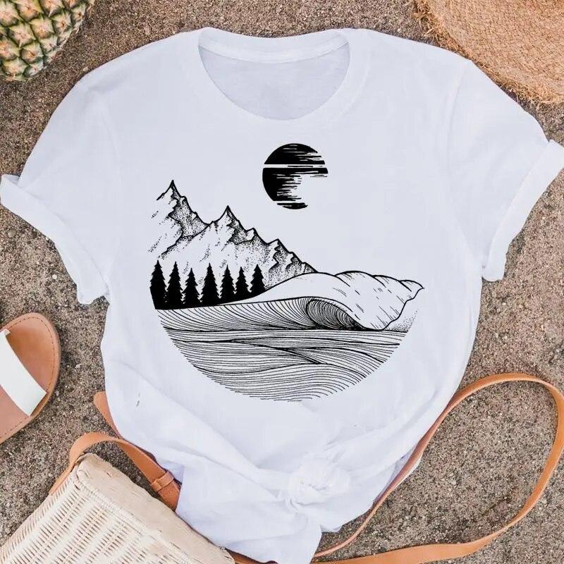 Женские футболки в стиле фламинго — фото 14