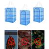 Home Drying Vegetable Net 4 Layers Folding Dry Rack Hanging Basket Hanging Mesh Net for Drying Fruits, Vegetables