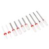 10pcs Ceramic Nail Art Drill Bits Set  Suitable For Professionals & Beginners