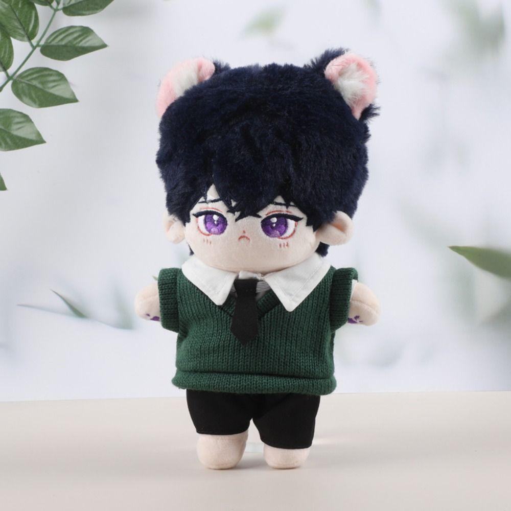 Knitted Sweater 20cm Dolls Overalls Doll Pants Plush Doll's Clothing Idol Dolls