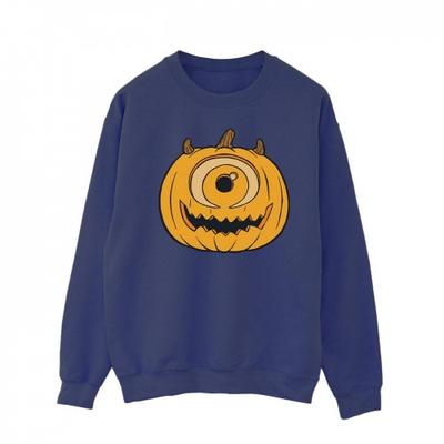 Mens Pumpkin Halloween Sweatshirt