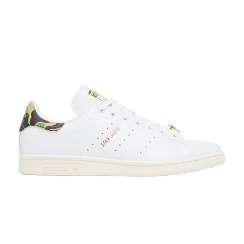 adidas BAPE x Stan Smith 30th Anniversary IG1115 Men s Shoes New Size 36 белый