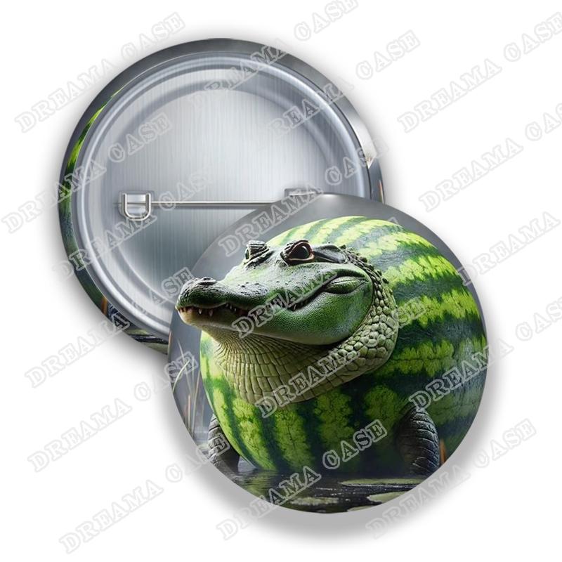 

Горячие итальянские значки Brainrot Ai Animals Meme для аксессуаров Tralalero Tralala Tung Sahur Button Brooch Pins Fans Friends Gifts