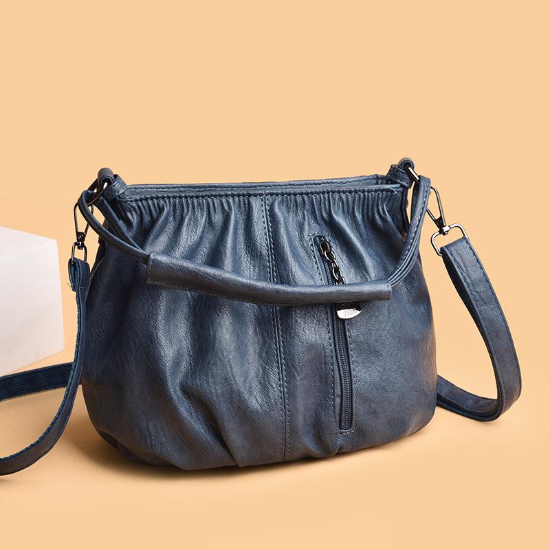 Small Bag Fashionable Texture Simple New Trendy Messenger Bag Shoulder Bag Casual Bag Armpit Bag