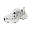 Paar neue modische, lässige Sportschuhe für Frühling und Herbst: leichte, vielseitige Plateau-Schuhe, atmungsaktive Single-Sneaker.