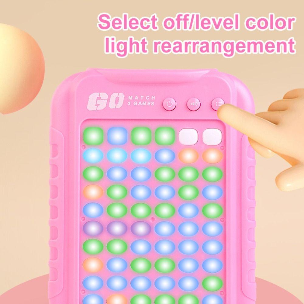 Plastics Console Training Machine Electronic Matching Board Game  Parent Child Interaction