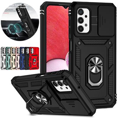 For Samsung Galaxy A13 4G Case Shockproof Armor Holder Slide Camera Protect Phone Case For Samsung A13 A 13 13A 5G Back Cover