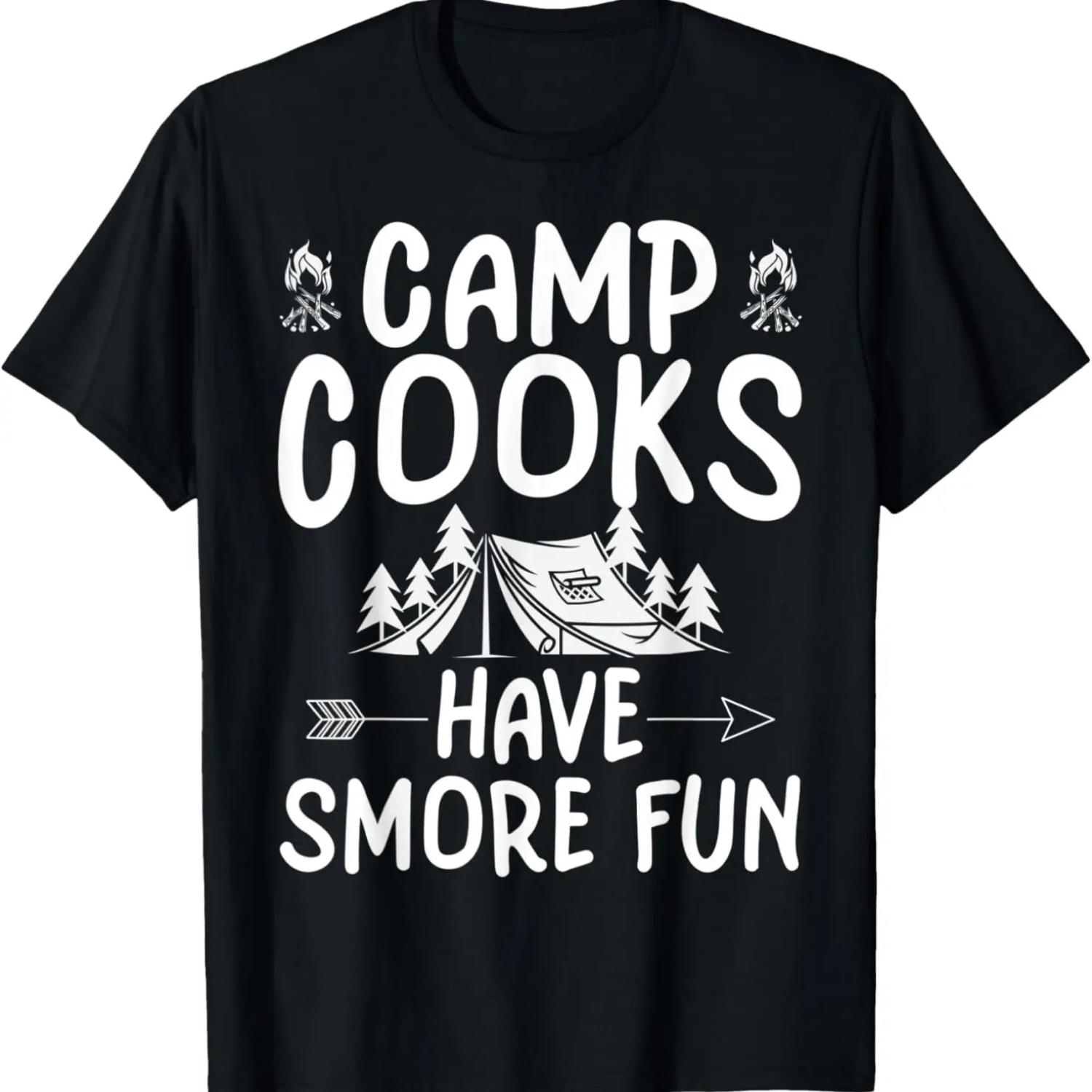 Funny Summer Camp Cook - Have Smore Fun T-Shirt S