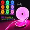 USB LED Neon Rope Lights, RGB Led Strip Lights with Remote, Color Changing Flexible Led Light Strip, Gaming 5V Neon Lights