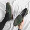 Fashion Cow Suede Leather Mens Loafers Ultra-light Men Casual Shoes Outdoor Soft Comfy Slip On Shoes Man Classics Flats Driving Footwear