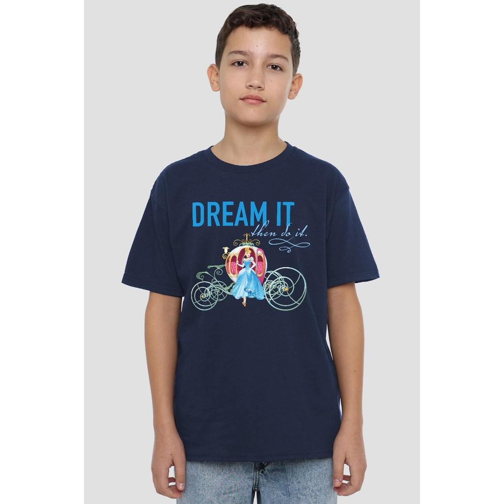 Cinderella Childrens/Kids Dream It, Then Do It Pumpkin Coach T-Shirt