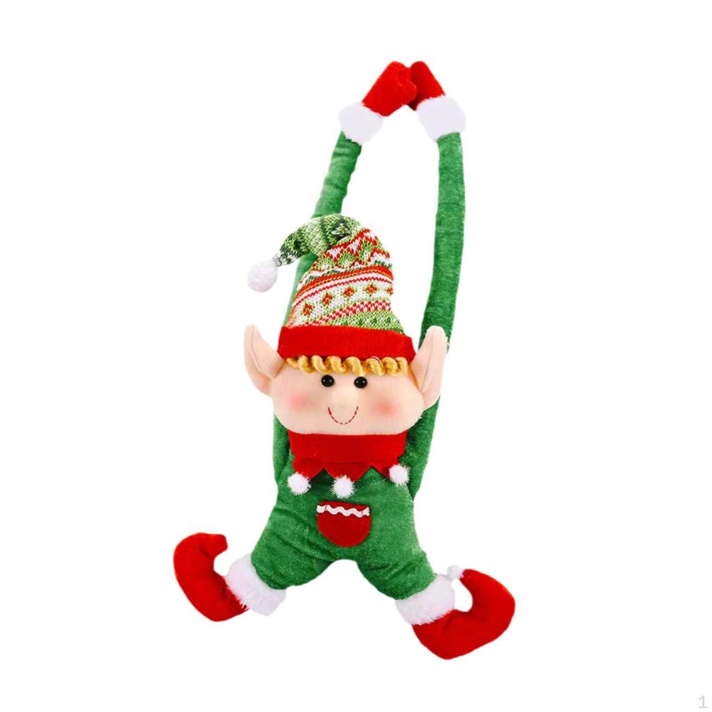 Adorable Doll Curtain Buckle Christmas Decoration Festive Holder Versatile Tieback
