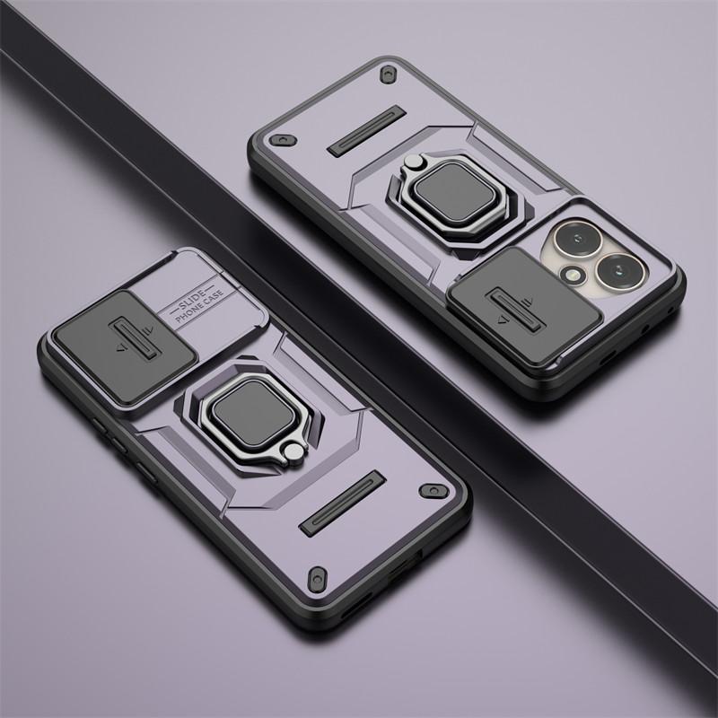 For Honor 400 Global Case Slide Camera Len Cases Honor 400 Global Cover Bumper Shockproof Armor PC Phone Cover Honor 400 Global