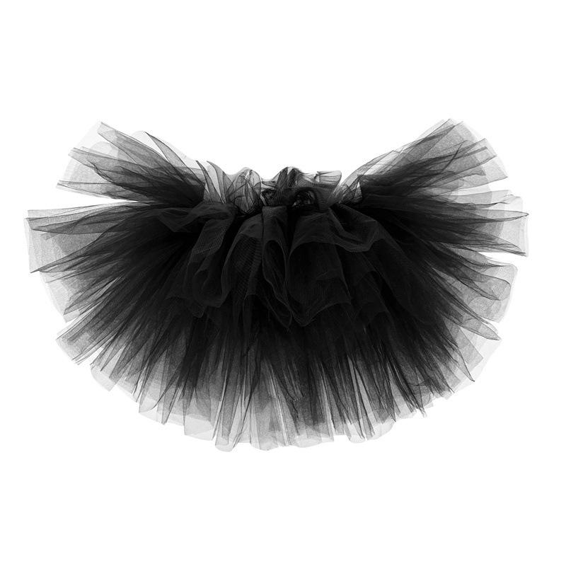 Tutu Running Skirt Mini Skirt 6-Layer Tulle Tulle Skirt Sexy Ballet Skirt Tiered Skirt Petticoat Fluffy Layered Tulle Tutu Skirt