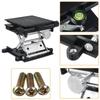 Black Squared Rotatable Lifting Table Heavy Duty Stable Durable Lifting Jacks For Laboratory Home Use Tools