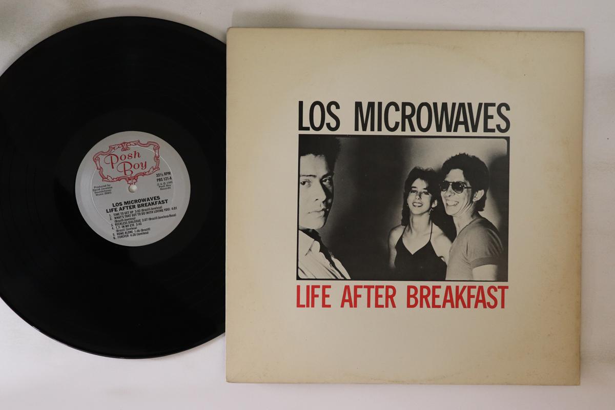 

LP Record LOS MICROWAVES Life After Breakfast PBS121 POSH BOY 1981 US Rock Used