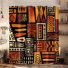 African Abstract Ethnic Printed Shower Curtain Afro Tribal Boho Geometric For Bathroom Decor