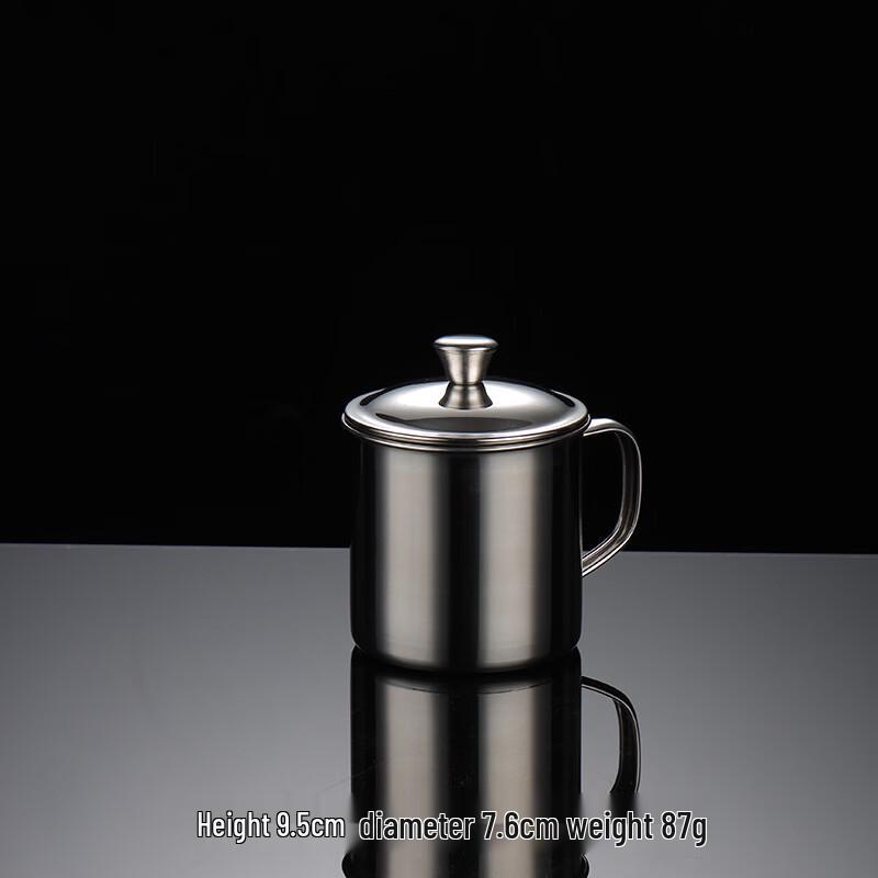 

Qianxing 316 Stainless Steel Kids Mug with Lid and Handle (5-Pack)
