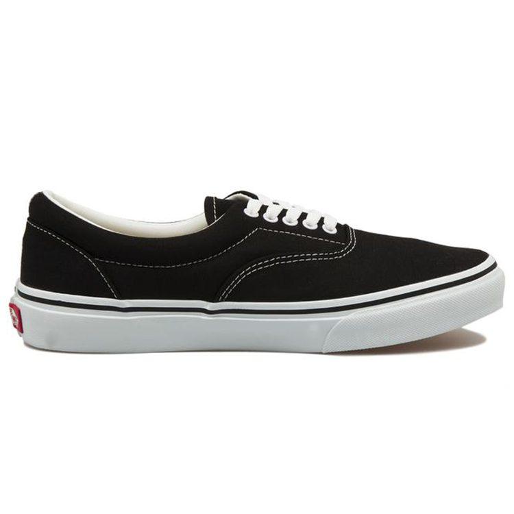 Vans Era Low Top Skateboard Shoes Unisex Black White 465019-0001