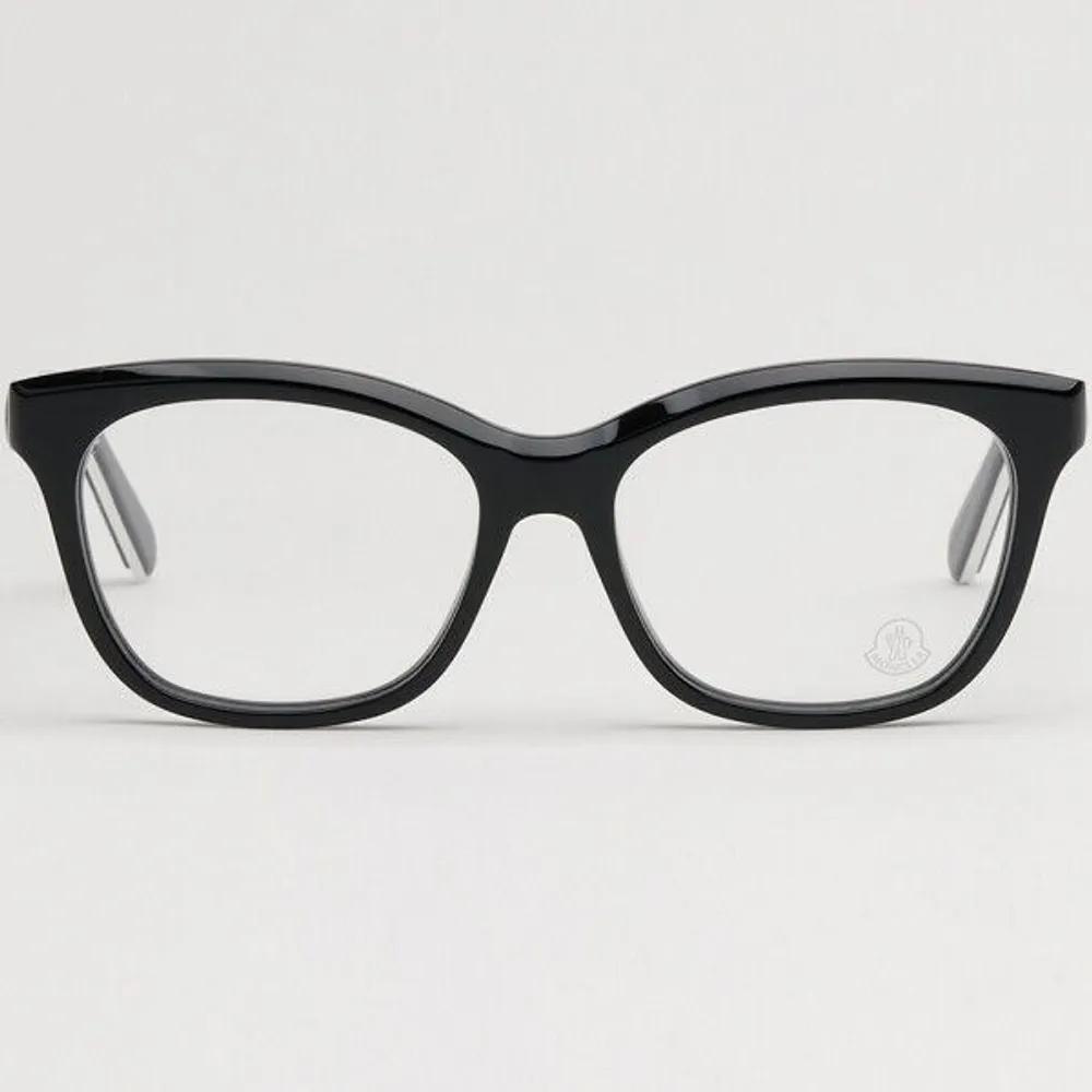 Moncler Eyeglass Frames ML5183 001 Black Cat-Eye Fashion Square