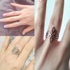 Witch Knot Stainless Steel Ring Wiccan Cross Celtics Knot Women Men Rings Witchcraft Good Luck Protection Amulet Birthday Gifts