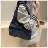 Designer Bow Denim Bag Lightweight Women's Tote Bag Ins Bow Shoulder Bag  Ladies