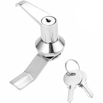 Zinc Alloy Handle Lock Mechanical Rust Proof Distribution Cabinet Lock Multifunctional Hardware Electric Cabinet Door Lock
