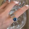 Vintage Enamel Oil Open Gold Rings Checkerboard Finger Ring  Accessories Jewelry Gift