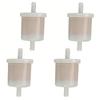 2/4pcs Inline Diesel Fuel Filter For 12581-43012 Replace For Kubota Bx24 Bx25 Bx2230 Garden Lawn Machine Accessories