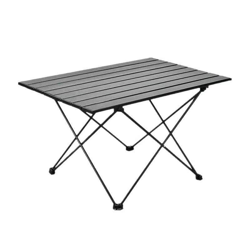 ZISIZ Portable Aluminum Alloy Picnic Camping Roll-Up Table