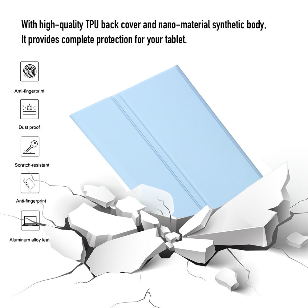 Bluetooth Touchpad Backlit Keyboard Case For Samsung Galaxy Tab S6 Lite 10.4 P610 P615 With Pen Slot Tablet TPU Protective Cover