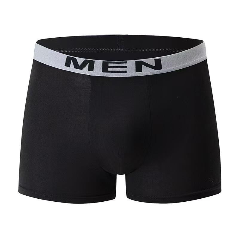 Men's 10-pack Solid Color Boxer Briefs - Casual, Stylish Elastic Waist Underwear