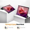 For Lenovo Xiaoxin Pad Pro 12 7 12,7 tommers deksel 2023 Flip Stand Hard PC Back For Lenovo Tab P12 12,7 deksel Auto Sleep/Wake