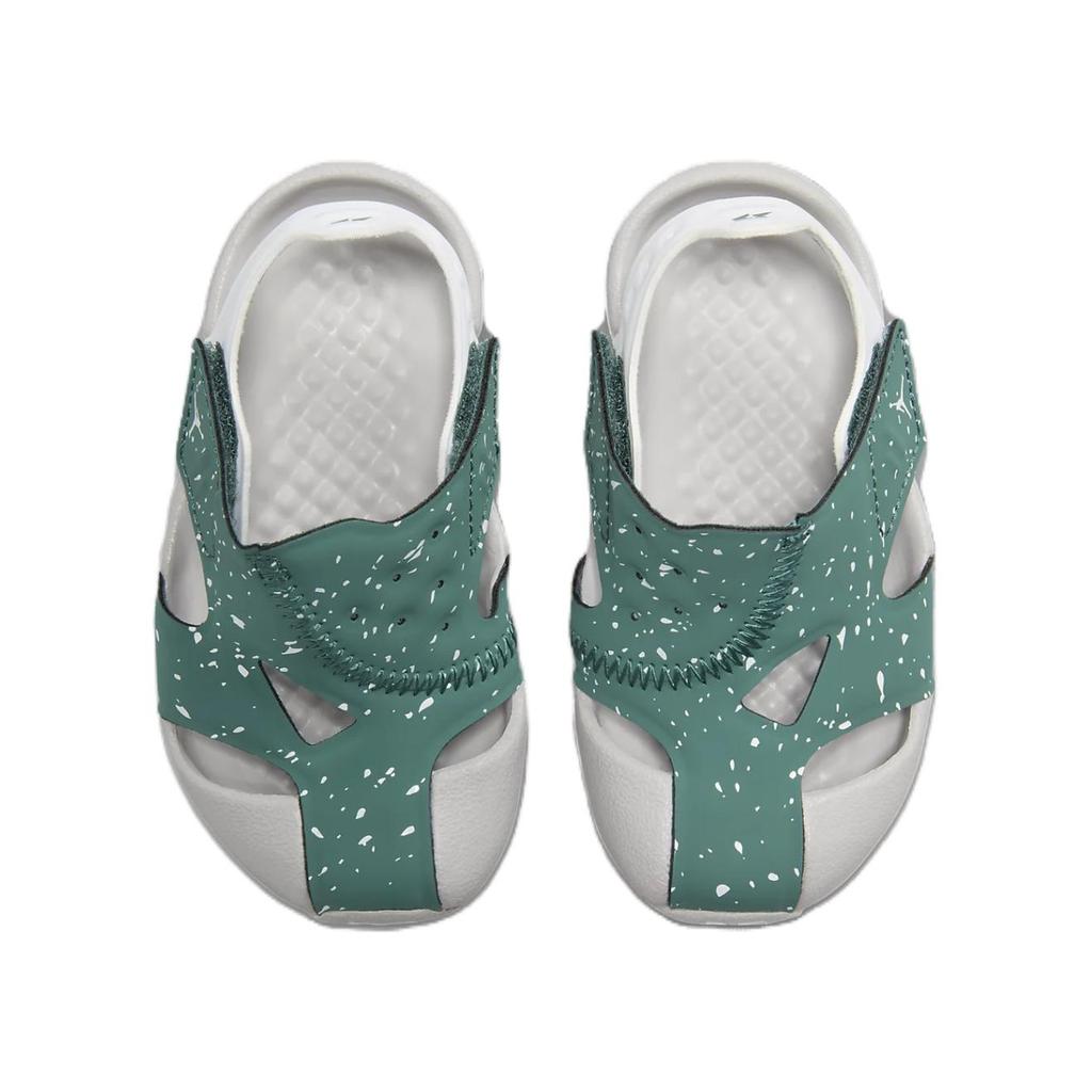 Jordan Flare Comfortable Lightweight Low-Top Walking Shoes Kids Shoes Green White CI7850303