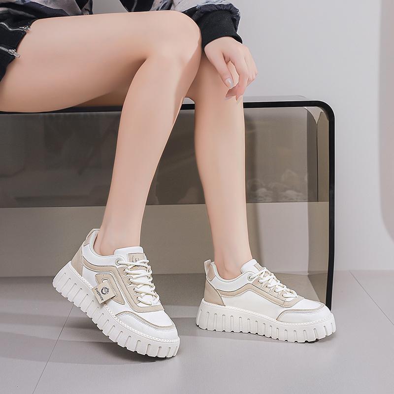 Thick Heel Natural Leather Women's Boot Shoes For Gym Shoes 43 Boot Sneakers Sport Hyperbeast Stylish Sheos Super Offers